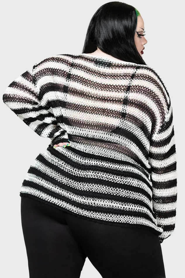 Men Knitwear Killstar Grunge Sweater