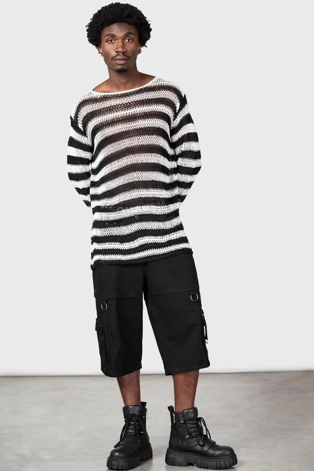 Men Knitwear Killstar Grunge Sweater