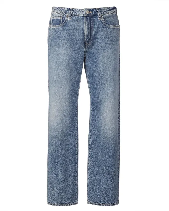 Men Loose Fit Matt Sanded Jeans Indigo Buffalo David Bitton Loose Fit Matt
