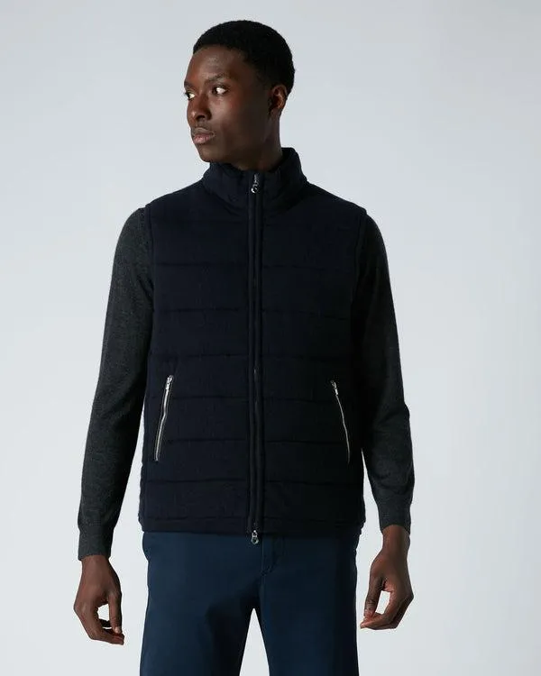 Men Men039s The Mall Quilted Cashmere GiletIn Navy Blue Navy Blue NPeal Gilets and Waistcoats Men Men039s The Mall Quilted Cashmere GiletIn Navy Blue Navy Blue NPeal Gilets and Waistcoats