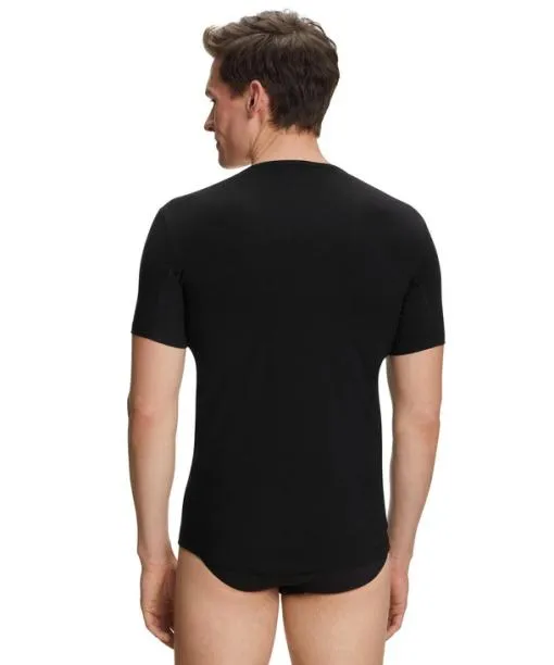 Men Men TShirt Vneck Climate Control Black FALKE Shirts