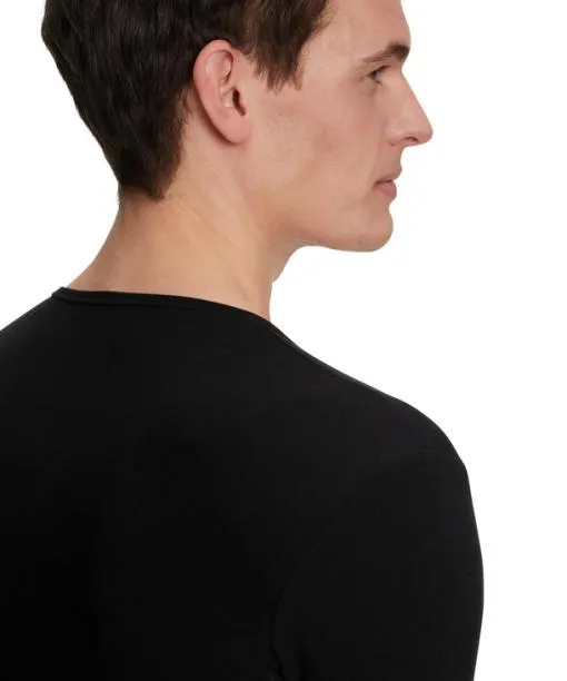Men Men TShirt Vneck Climate Control Black FALKE Shirts