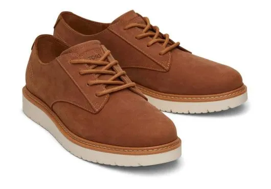Men MenNavi TRVL LITE Tan Water Resistant Dress Shoe Water Resistant Tan TOMS Dress Shoes
