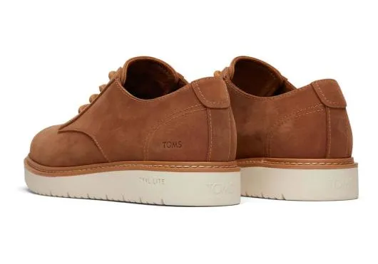 Men MenNavi TRVL LITE Tan Water Resistant Dress Shoe Water Resistant Tan TOMS Dress Shoes