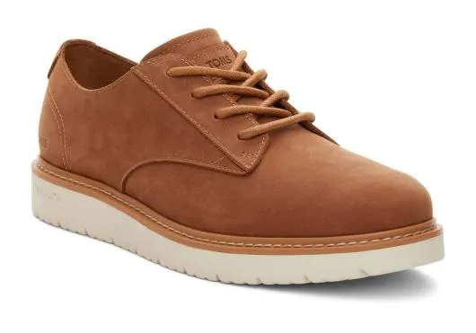Men MenNavi TRVL LITE Tan Water Resistant Dress Shoe Water Resistant Tan TOMS Dress Shoes