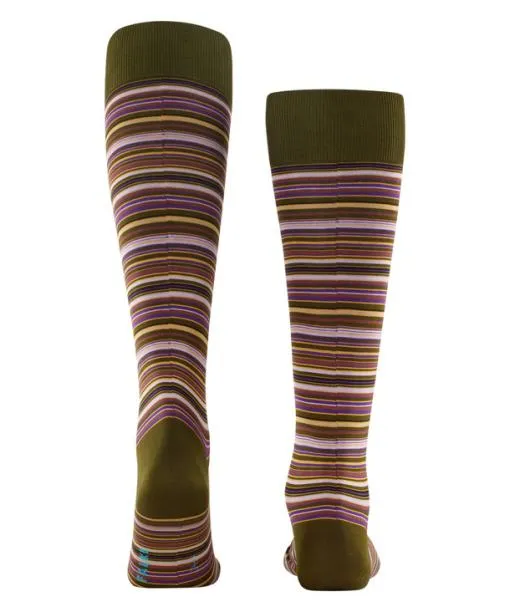 Men Microblock Men Kneehigh Socks Artichoke FALKE Knee High Socks