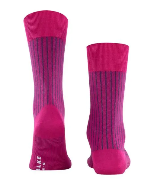 Men Oxford Stripe Men Socks Berry FALKE Socks