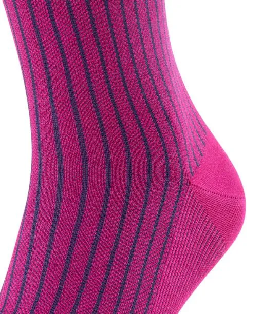 Men Oxford Stripe Men Socks Berry FALKE Socks