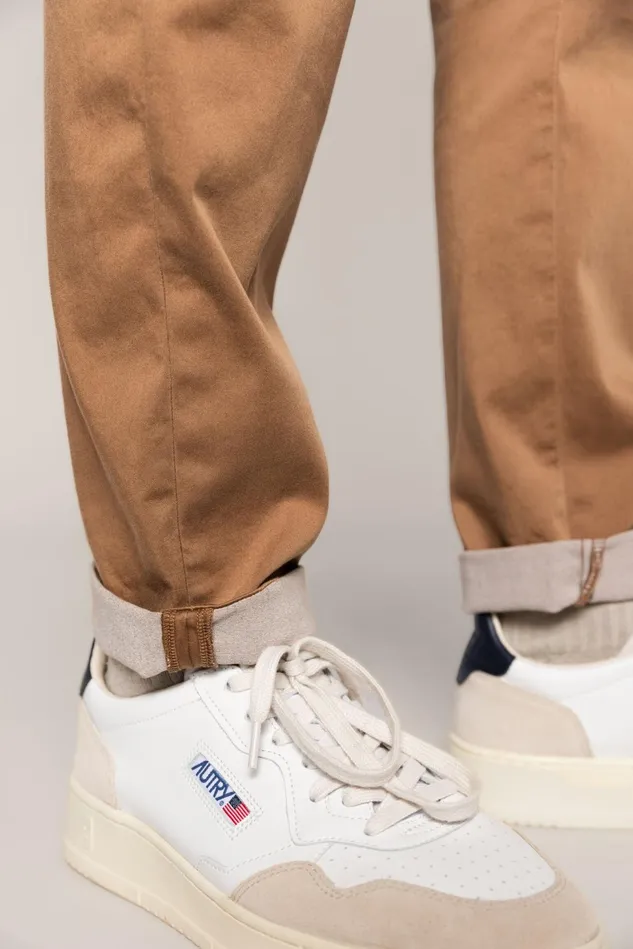 Men Pants MOS MOSH MMGHunt Soft String Chino Pant Brown Latte