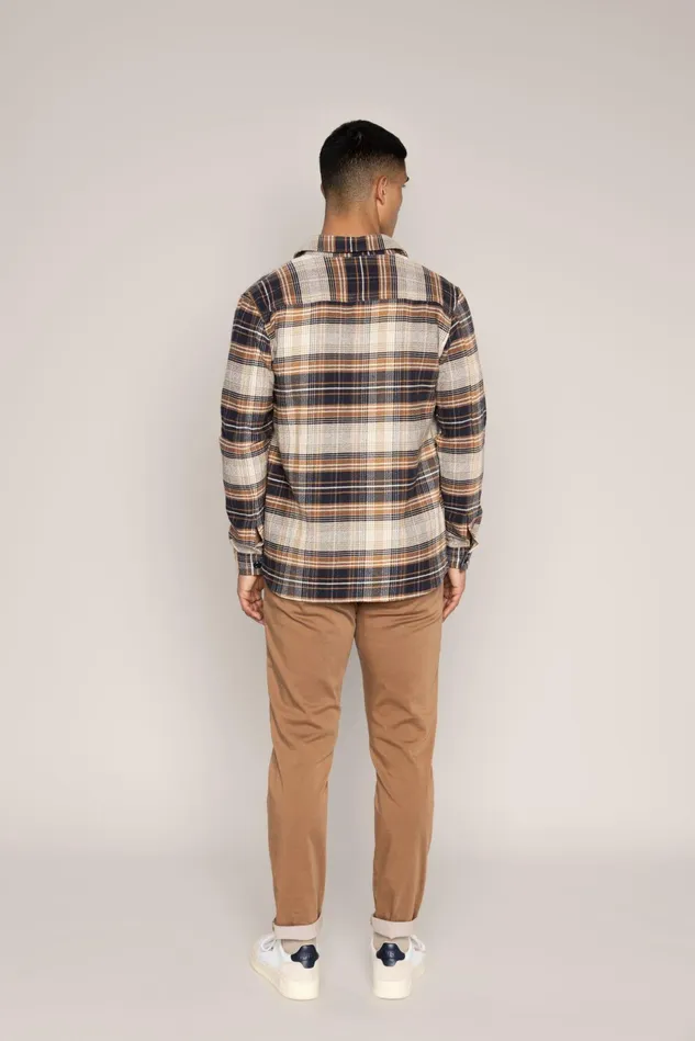Men Pants MOS MOSH MMGHunt Soft String Chino Pant Brown Latte
