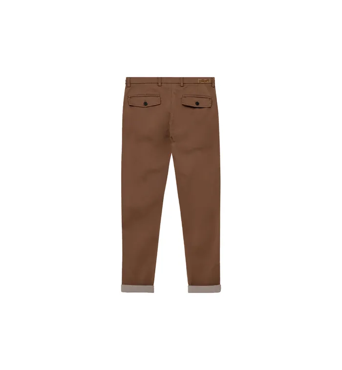 Men Pants MOS MOSH MMGHunt Soft String Chino Pant Brown Latte