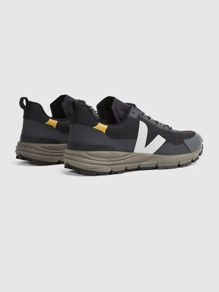 Men Reiss Brands Dekkan Veja Mesh Hiking Trainers Black Oxford