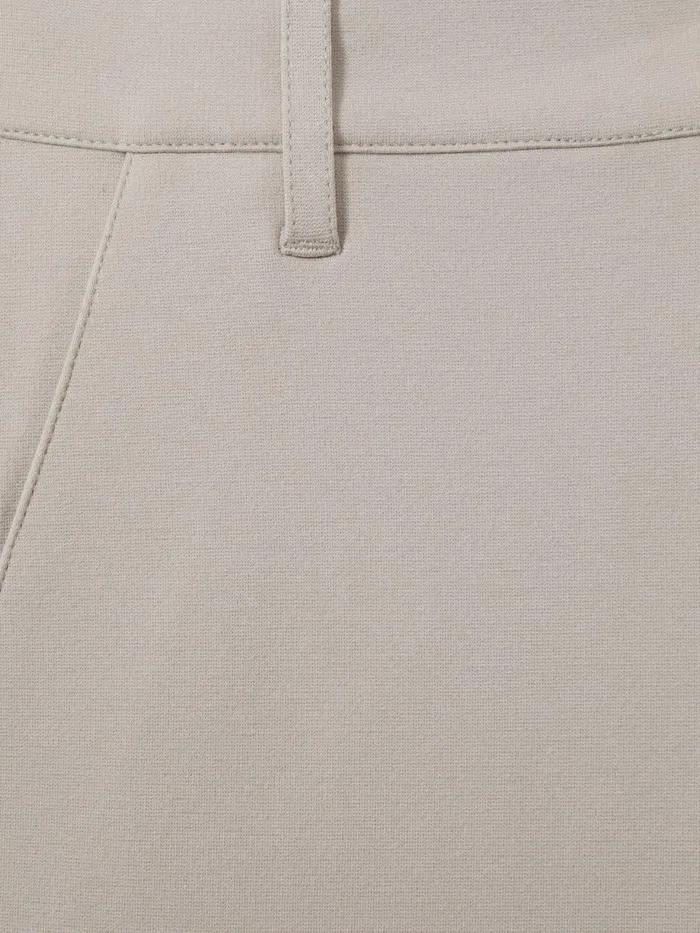 Men Reiss Pants Tapered Stretch Trousers Oyster