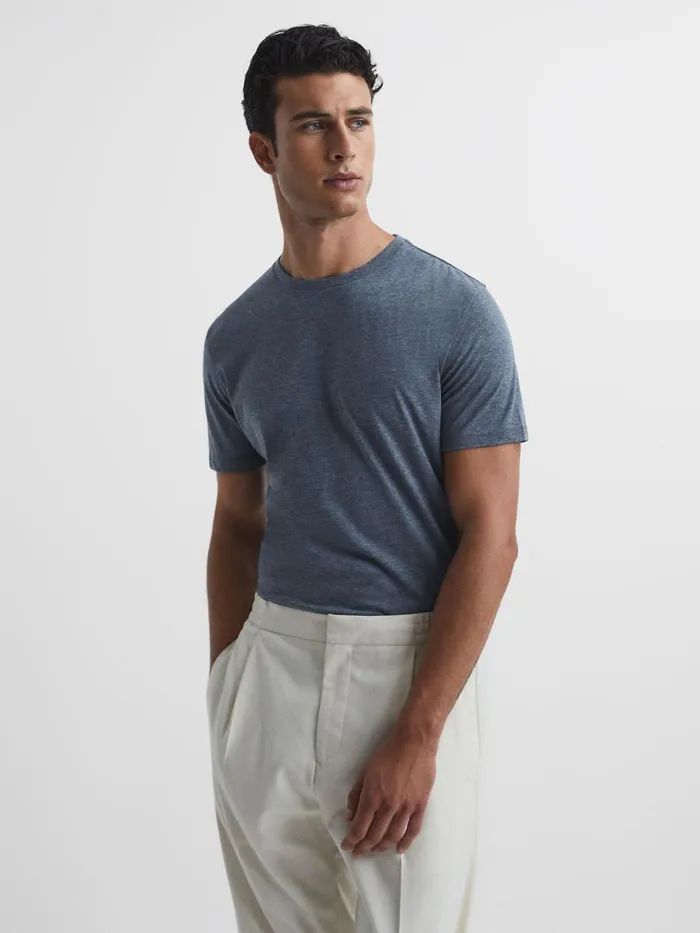 Men Reiss TShirts Bless Three Pack Of Crew Neck Tshirts Multi Melange