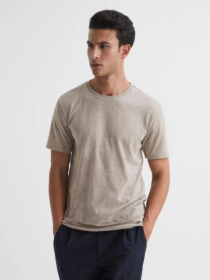 Men Reiss TShirts Bless Three Pack Of Crew Neck Tshirts Multi Melange