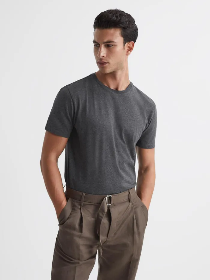 Men Reiss TShirts Bless Three Pack Of Crew Neck Tshirts Multi Melange