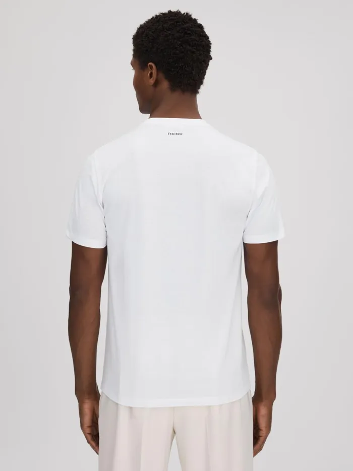 Men Reiss TShirts Mikan Pack Of Two CrewNeck TShirts Navywhite