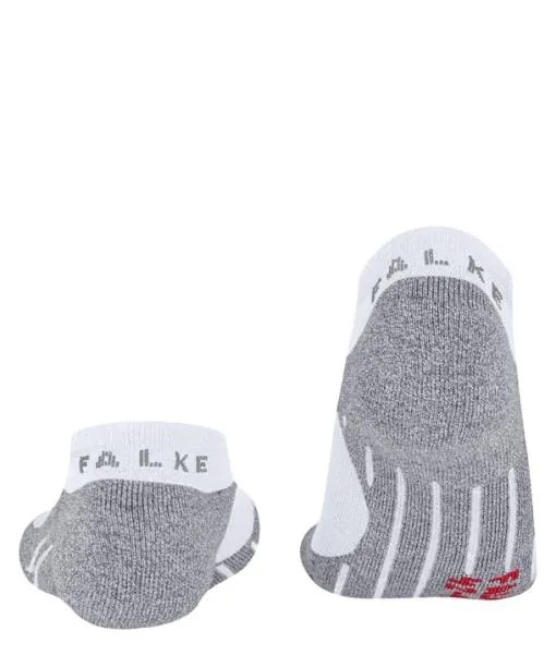 Men RU3 Comfort Invisible Men Running No Show Socks White FALKE Running Socks