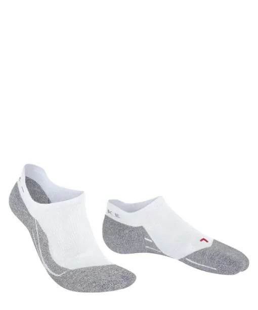 Men RU3 Comfort Invisible Men Running No Show Socks White FALKE Running Socks