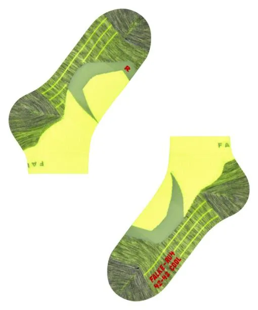 Men RU4 Endurance Cool Short Men Running Short Sock Lightningamethyst FALKE Running Socks