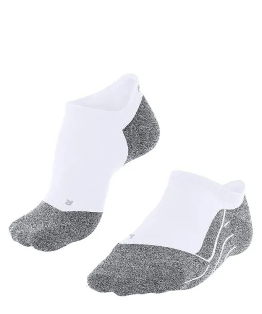 Men RU4 Light Performance Invisible Men Running No Show Socks White FALKE Running Socks