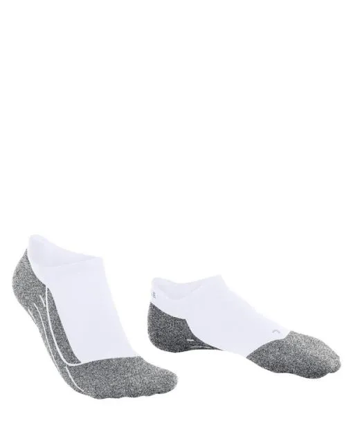 Men RU4 Light Performance Invisible Men Running No Show Socks White FALKE Running Socks