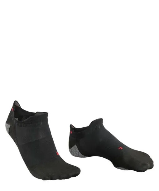 Men RU5 Race Invisible Men Running No Show Socks Black FALKE Running Socks