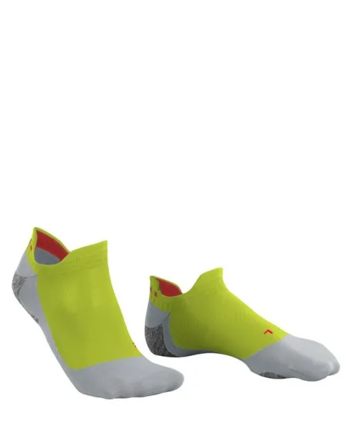 Men RU5 Race Invisible Men Running No Show Socks Lime FALKE Running Socks