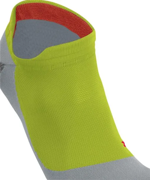 Men RU5 Race Invisible Men Running No Show Socks Lime FALKE Running Socks