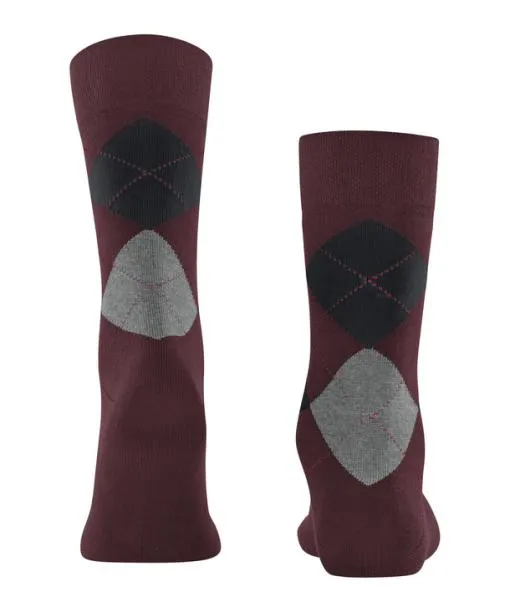 Men Sensitive Argyle Men Socks Bordeaux FALKE Socks