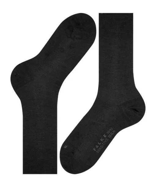 Men Sensitive Berlin Men Socks Black FALKE Socks