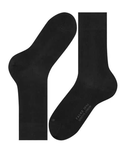 Men Sensitive London Men Socks Black FALKE Socks