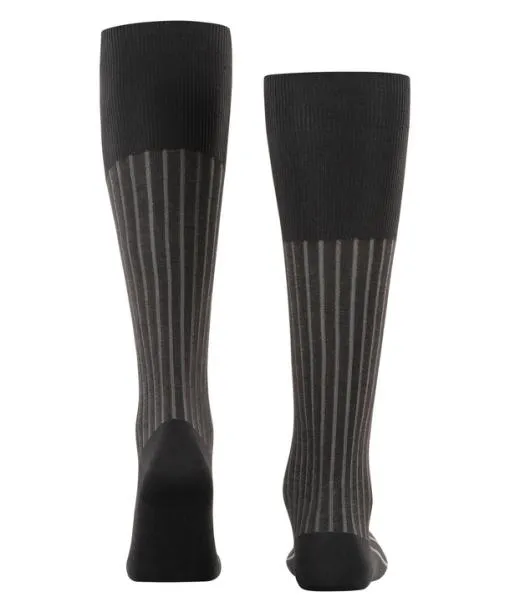 Men Shadow Men Kneehigh Socks Grey FALKE Knee High Socks