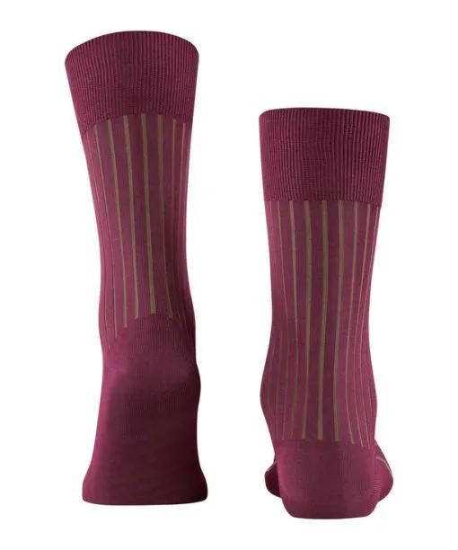 Men Shadow Men Socks Red Plum FALKE Socks
