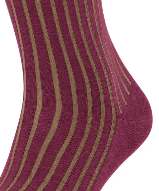 Men Shadow Men Socks Red Plum FALKE Socks