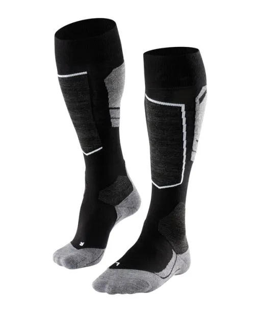 Men SK4 Advanced Men Skiing Kneehigh Socks Black FALKE Ski Socks