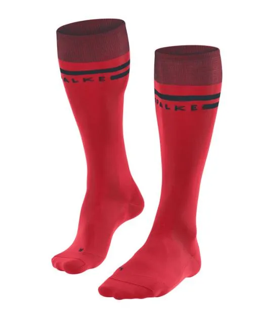 Men SK7 Race Men Skiing Kneehigh Socks Lipstick FALKE Ski Socks