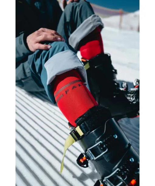 Men SK7 Race Men Skiing Kneehigh Socks Lipstick FALKE Ski Socks