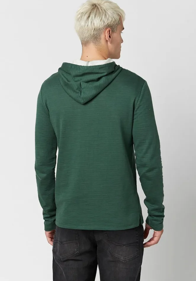 Men Slim Fit Koyo Hoodie Trekking Buffalo David Bitton Sweatshirts and Hoodies