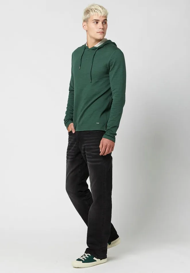 Men Slim Fit Koyo Hoodie Trekking Buffalo David Bitton Sweatshirts and Hoodies