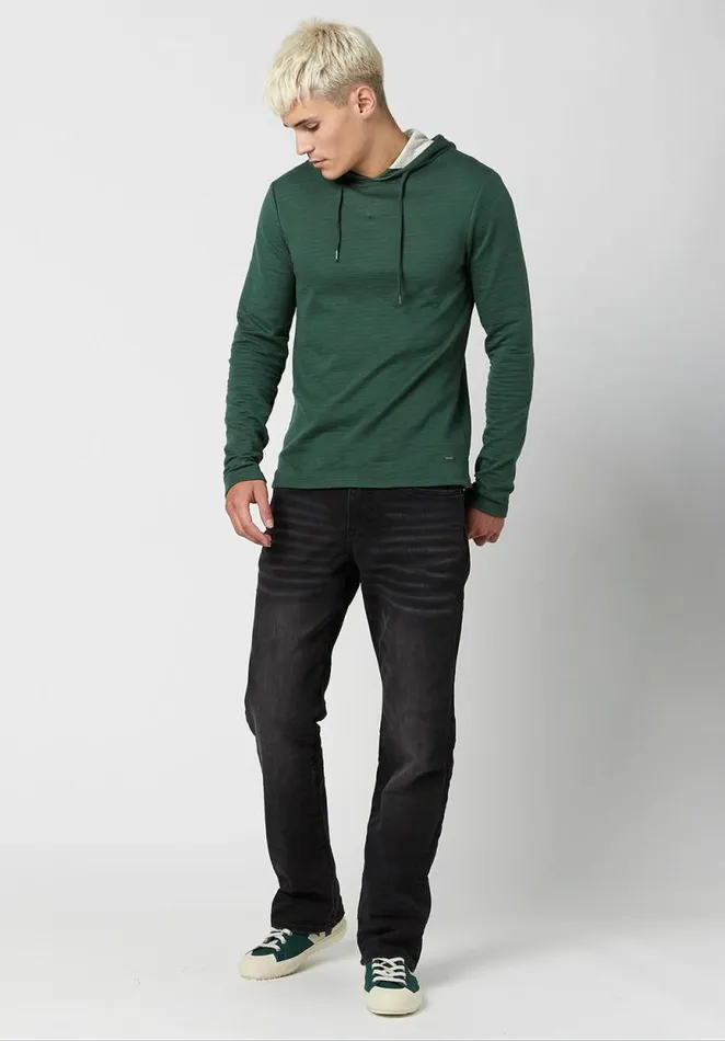 Men Slim Fit Koyo Hoodie Trekking Buffalo David Bitton Sweatshirts and Hoodies