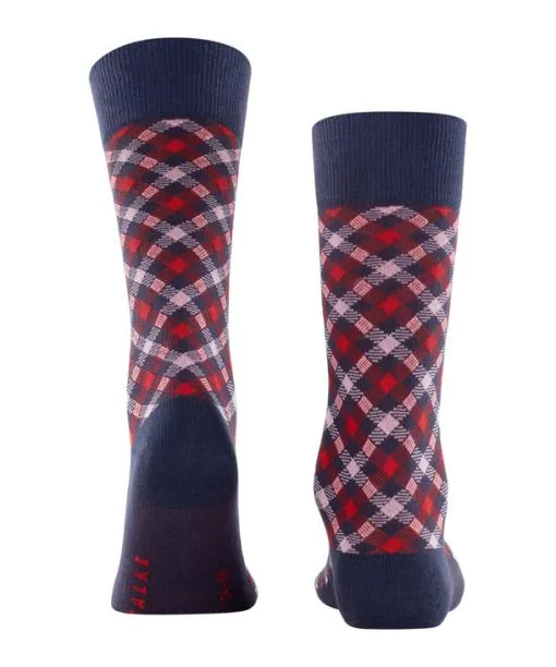 Men Smart Check Men Socks Midnight FALKE Socks