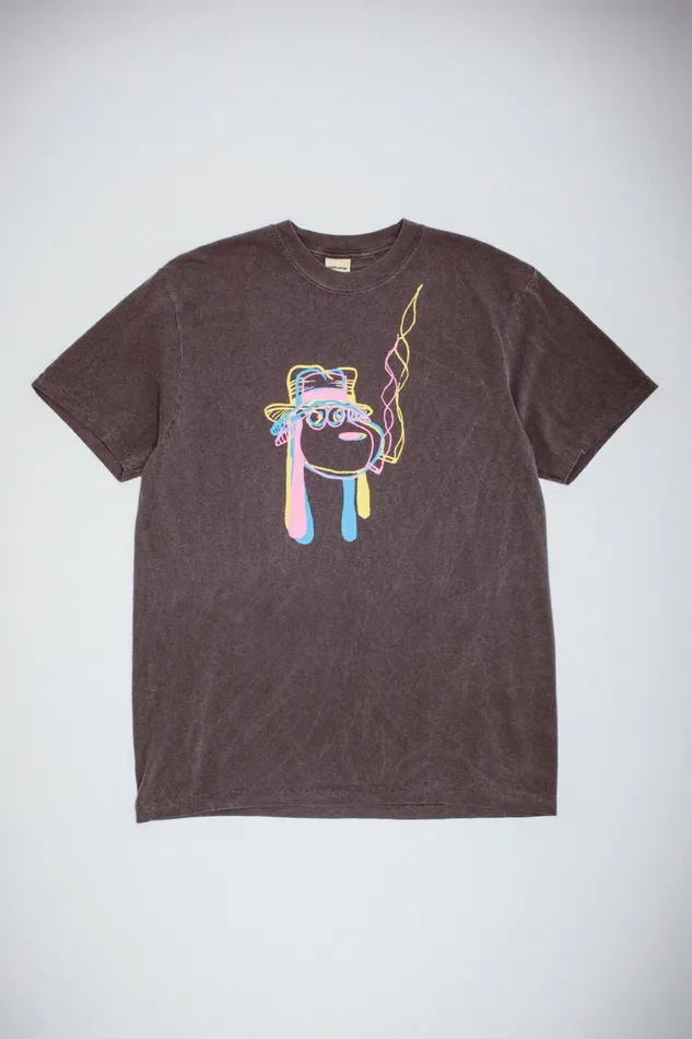 Men Spike Test Print Store Tee Fucking Awesome Short Sleeve Men Spike Test Print Store Tee Fucking Awesome Short Sleeve