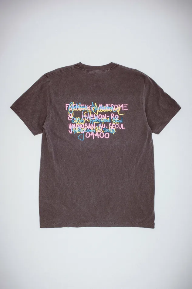 Men Spike Test Print Store Tee Fucking Awesome Short Sleeve Men Spike Test Print Store Tee Fucking Awesome Short Sleeve