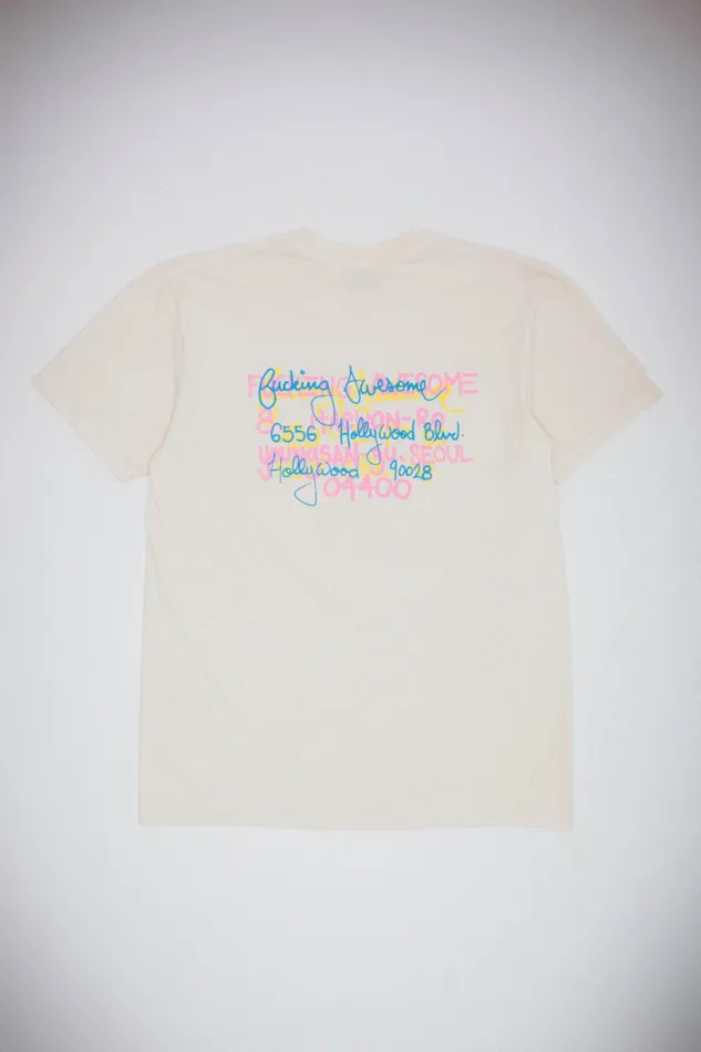 Men Spike Test Print Store Tee Fucking Awesome Short Sleeve Men Spike Test Print Store Tee Fucking Awesome Short Sleeve