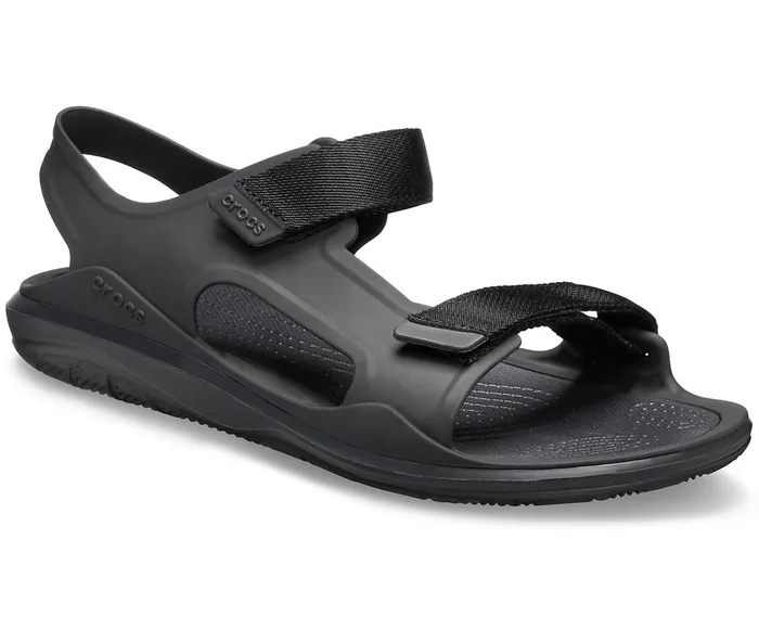 Men Swiftwater Expedition Sandal Black Black Crocs Sandals
