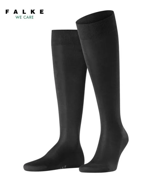 Men Tiago Men Kneehigh Socks Black FALKE Knee High Socks