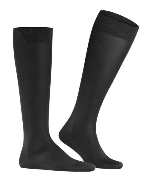 Men Tiago Men Kneehigh Socks Black FALKE Knee High Socks