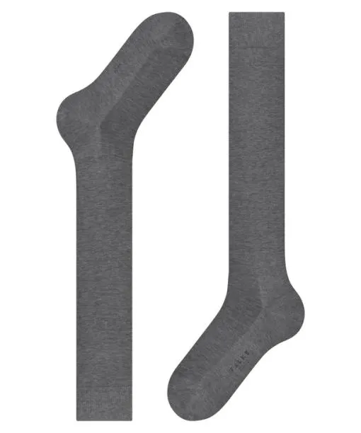 Men Tiago Men Kneehigh Socks Steel Mel FALKE Knee High Socks