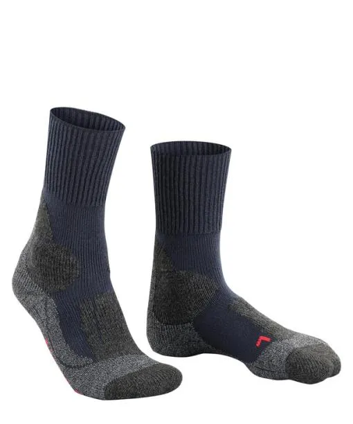 Men TK1 Adventure Men Trekking Socks Marine FALKE Hiking Socks